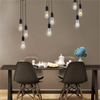 LED E27 Pendant Lights Bedroom Living Room Hanging Light 90-220V Restaurant Cafe Decoration Hanglamp Kitchen Fixtures Chandelier Lighting