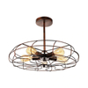 LED Pendant Lights Retro Loft Hanging Lamp Industrial Style Light Metal Cage Pendants Lighting Fixture for Living Room Kitchen