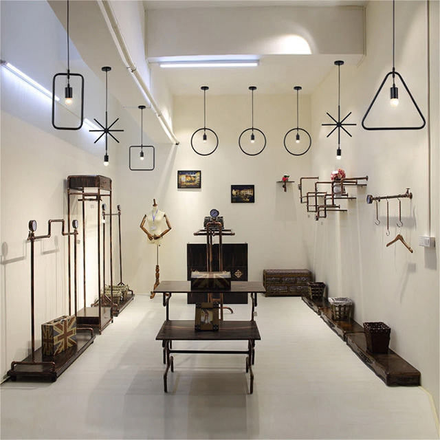 Iron Hemp Rope Mongolian American Country Industrial Wind Chandelier Creative Retro Restaurant Lighting Bar Cafe Lighting