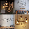 Iron Hemp Rope Mongolian American Country Industrial Wind Chandelier Creative Retro Restaurant Lighting Bar Cafe Lighting